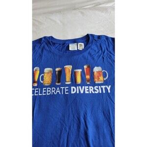 New No Tags Women's XL Celebrate Diversity T Shirt BIN 3